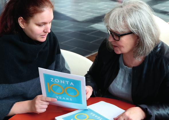 Keitä olemme? ZONTA INTERNATIONAL Zonta International on 1919 perustettu maailmanlaajuinen palvelujärjestö. Sen 30 000 jäsentä kuuluvat 1200 kerhoon 63 maassa.
