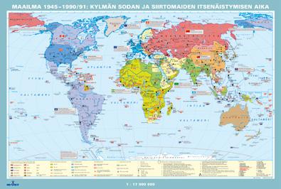 Kansainliiton mandaattialueet ja Brittiläinen imperiumi. Neuvostoliiton synty vuonna 1922. Merkittävät sodat ja konfliktit maailmansotien välisenä aikana, esim.