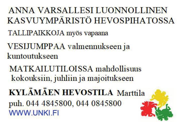 nimikoidut esittelyloimet osallistujille, voittajahevosen seppele, lähdön kolmelle parhaalle Hummeli-tuotepalkinto Suomen