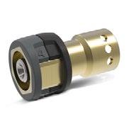 0 Kärcher rotary coupling prevents twisting and kinking of high-pressure hoses for ease of use. Connector M 22 x 1.5 m. With grip protection. Liitäntä Jatkoliitin EASY!Lock 4 4.111-037.0 EASY!