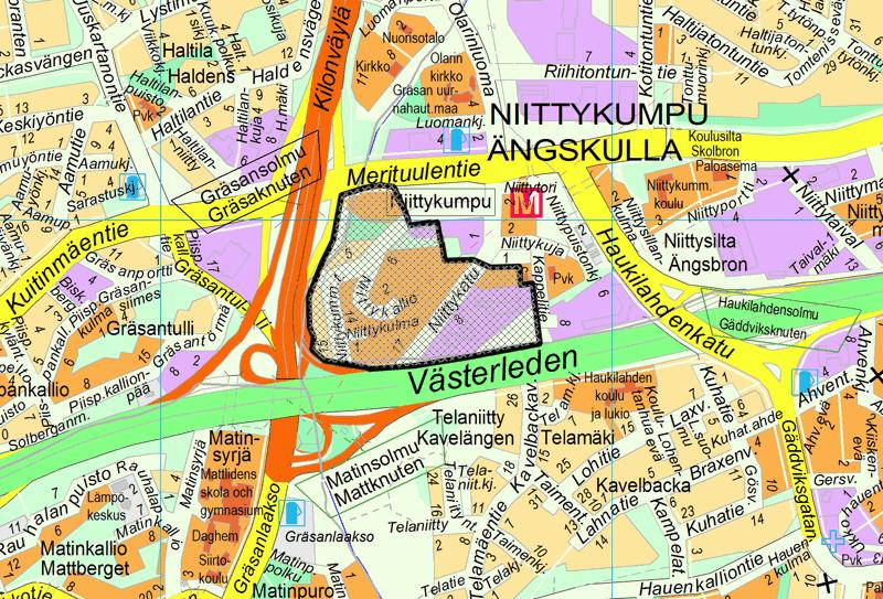 1 (26) Asianumero 302/10.02.03/2015 Aluenumero 212307 Niittykallio Asemakaavan muutos 14. kaupunginosa, Haukilahti Liikennealue 15.