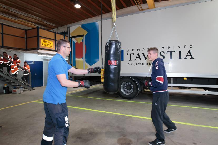 Ammattiopisto Tavastian Turengin logistiikka-alan toimipisteeseen