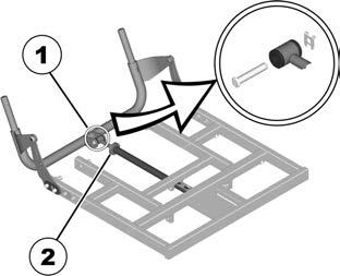 Invacare TDX SP2 -sarja 1. Irrota selkänojan pehmuste ja istuinpehmuste 2. 3. Löysää ruuvit (1) ja irrota istuinlevy. 1. Löysää ja irrota keskimmäinen selkänojan ruuvi A kummaltakin puolelta. 2. Aseta selkänoja haluttuun kulmaan 7,5 :n askelin.