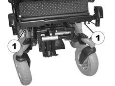 Invacare TDX SP2 -sarja 5.24.3 Jalkatukien pituussäätö HUOMIO!
