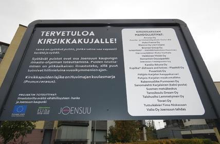 ympäristömyönteisiin arjen tekoihin Kaupungin, sen energiayhtiön ja