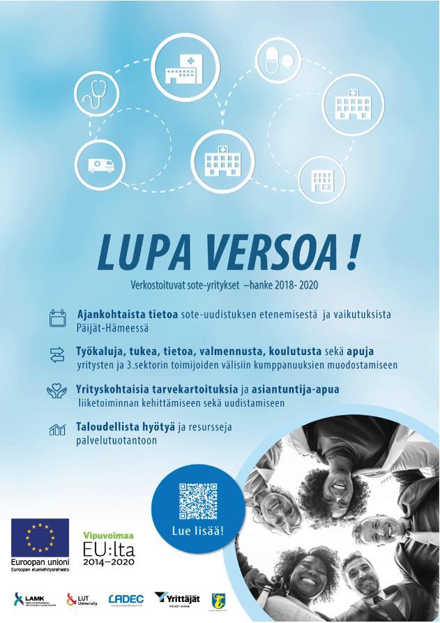 Kokemuksistaan Ladecin palveluista