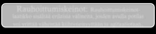 yhteisökokous, johon osallistuu potilaat ja
