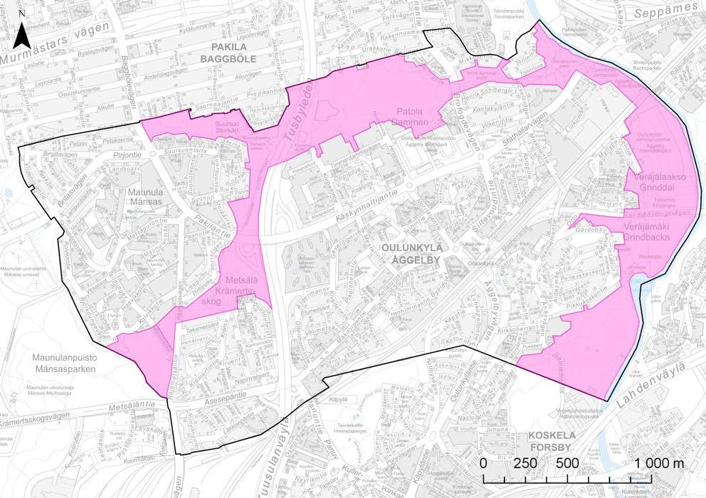 4.2.6 Oulunkylän ja Maunulan ulkoilureittien opastussuunnitelma Nykytila ja asukaspalaute Suunnittelualueen ulkoilureitistön opastus on puutteellinen, mistä saatiin asukaspalautetta asukaskyselyssä