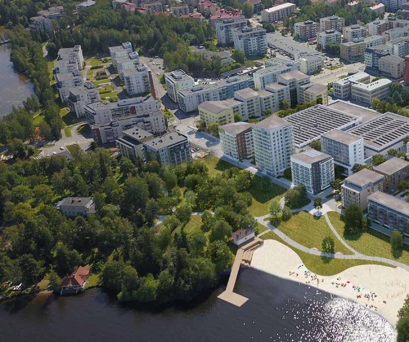 14 13 7 8 6 11 9 10 12 As. Oy Tampereen Härmälänrannan Sampo 3 5 18 1 2 4 Härmälänrannasta rakentuu elävä kaupunkiympäristö, josta löydät kaikki tarvitsemasi lähipalvelut.