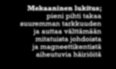 Ne mahdollistavat virran mittaukset yksiköissä ja järjestelmissä 1 ma.
