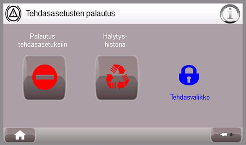 Suomalaisia maalämpöpumppuja vuodesta 1983 HUOLTO-OPAS Tästä valikosta säädetään tulistinventtiilin asetuksia. Valikossa oleva säätöarvo ilmoittaa säätöarvon kompressorin käydessä.