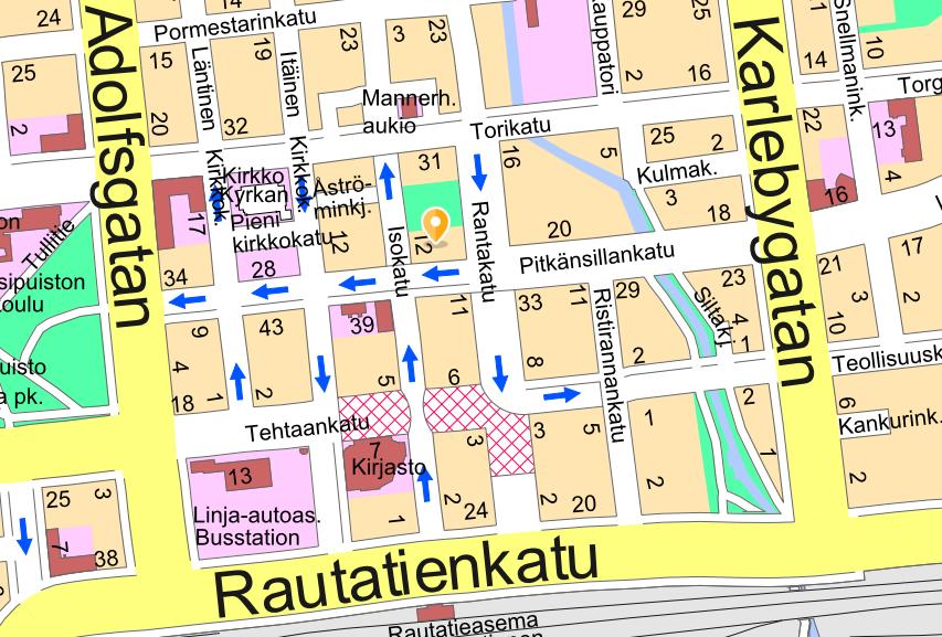 LIITE 1 Mittausasemat 218 Pitkänsillankatu (Keskusta) Aseman nimi: Pitkänsillankatu (Keskusta) Osoite: Pitkänsillankatu 22 Koordinaatit (ETRS-GK23): X:781752, Y:2356479 Mittausvuodet: 1997 Mitattavat