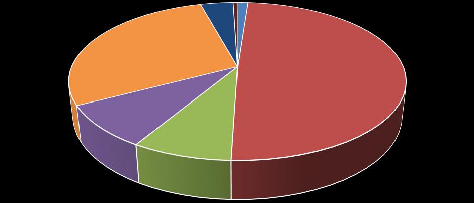 Rikkidioksidipäästöjen jakautuminen Kokkolassa vuonna 218 4 % 1 % 1 % 28 % 49 % 9 % 8 % Muut Yara Suomi Oy Kokkolan Energia Oy, Power Boliden Kokkola Oy Sinkkitehdas Boliden Kokkola Oy