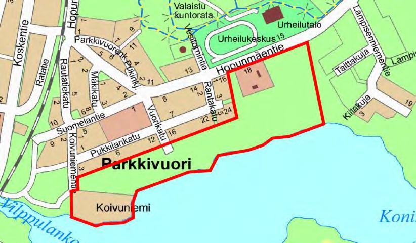 Kaavamuutoksen yhtenä tavoitteena on osoittaa alueella sijaitseville asuinkerrostaloalueille ajanmukaiset paikoitusalueet.