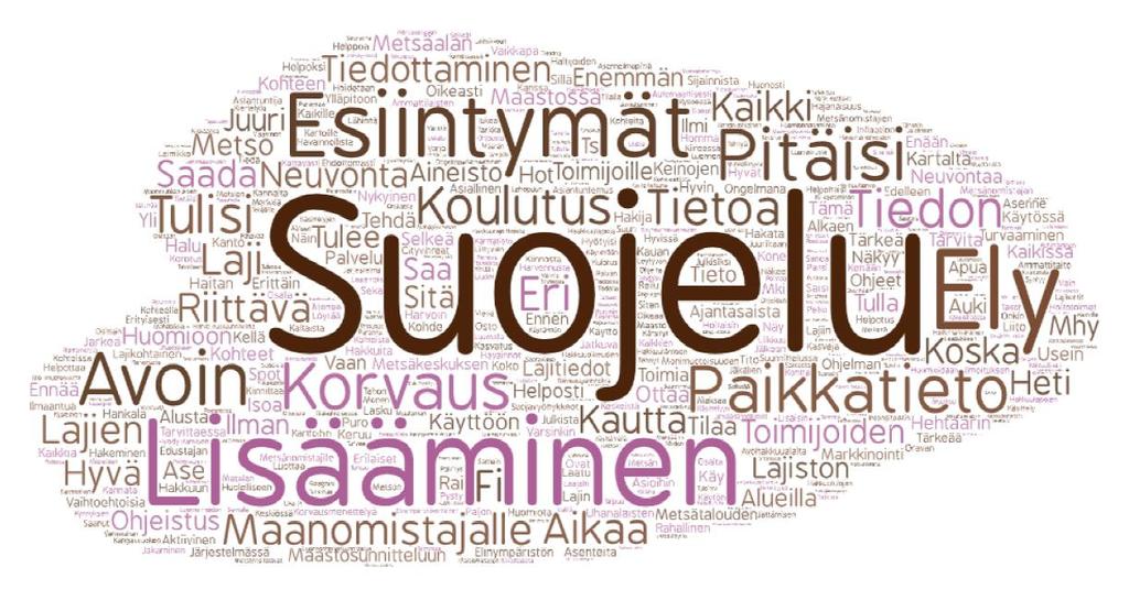 Miten parantaisit tiedossa olevien uhanalaisten lajien esiintymien säilymistä talousmetsissä?