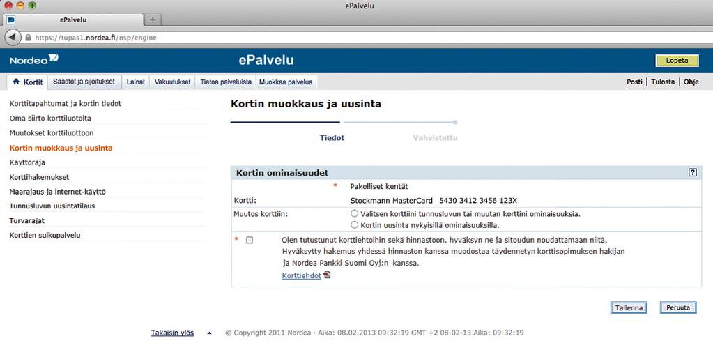 asioimiseen automaateilla ja maksupäätteillä PIN-lukua tarvitset asioidessasi automaateilla ja maksaessasi ostoksia kauppojen maksupäätteillä.