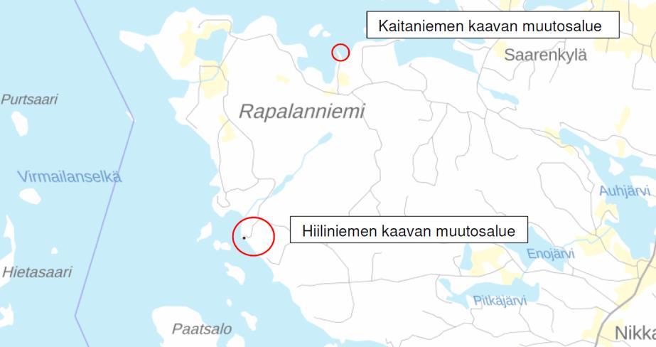 ja 781-417-1-429 sekä Iso-Juureksen saaren itäosassa tilalla Juuressaari 781-420-3-41. Suunnittelualueen kokonaispinta-ala on n. 76 ha.