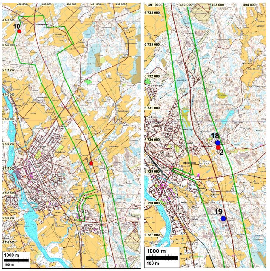 3.5. Rakennettu ympäristö Yleiskaava-alue sijoittuu pääosin harvaan rakennetulle maaseutumaiselle alueelle.