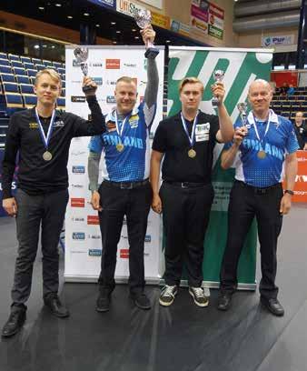 2019 Vantaa Energia Areena Jani Siekkinen oli taitavin pienten pöytien 10-pallon SM-kilpailussa Vantaalla Jani Siekkinen kukisti finaalivastustajansa