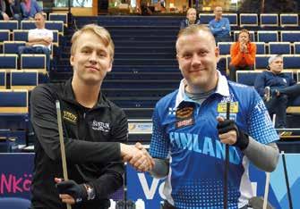 Se ei kuitenkaan säilynyt vaan Jani Siekkinen oli viimeisillä erillä tarkempi vieden ottelun lopulta 8-6.