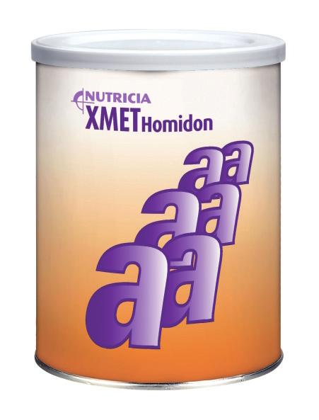 Homokystinuria (HCU*) Fenylketonuri Maple Syrup Urine (PKU) Disease (MSUD) XMET Homidon Kaikenikäisille TAMRON TILAUSNUMERO: 2397966 Pakkauskoko: