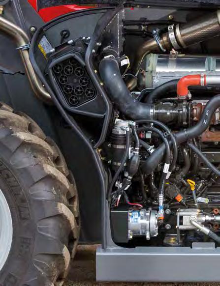 18 www.masseyferguson.com Kustannustehokas ja älykäs tehonlähde Huolellinen suunnittelu ja valmistus tarkoittavat, että saat MF TH -sarjan kurottajassa parhaat ominaisuudet.