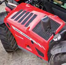 MASSEY FERGUSON MOOTTORIN VAHVUUDET Huoltovapaa päästöjenhallintajärjestelmä, tehokas ja suorituskykyinen moottori.
