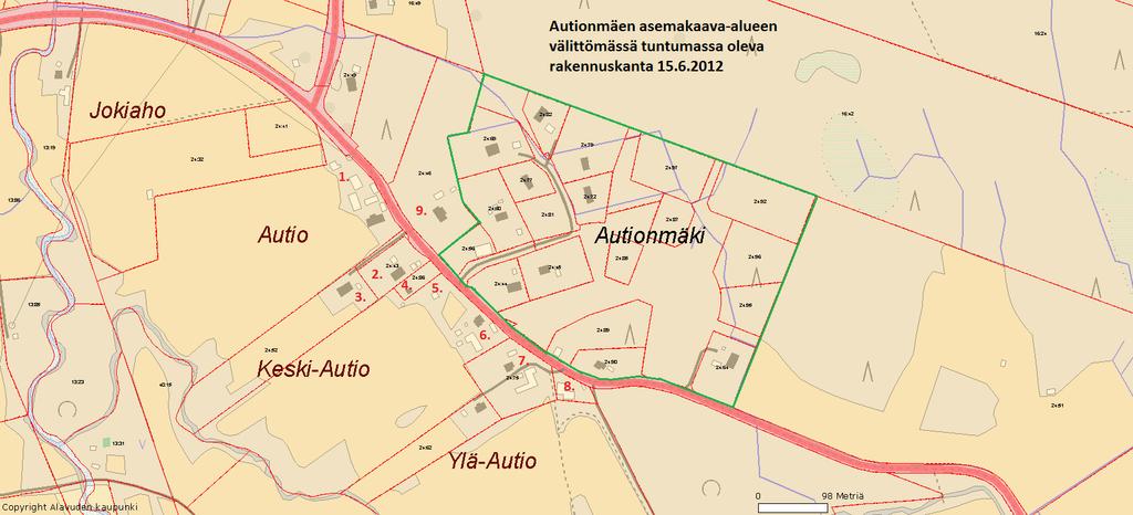 LIITE 4 -alueen välittömässä