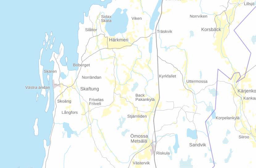 5 PERUS- JA TUNNISTETIEDOT 1.1 Tunnistetiedot Kaavoitettava alue sijaitsee Kristiinankaupungin eteläosassa. Alue on ennestään kaavoitettu osayleiskaavatasolla.