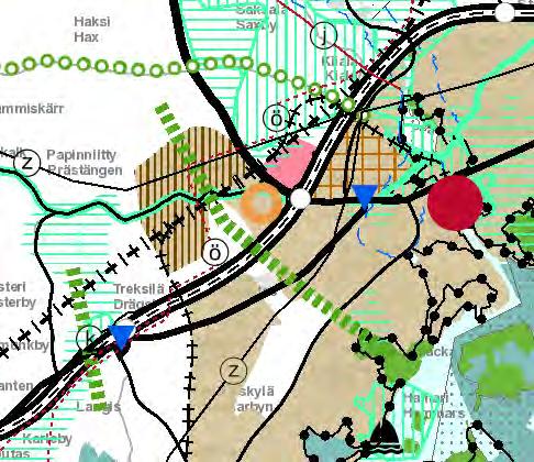 4. Lähtötiedot (kaavatilanne, kaavan toteutuminen yms.) Alueen sijainti ja pinta-ala: Suunnittelualue sijaitsee 1 km länteen Porvoon keskustasta. Suunnittelualue on kooltaan 6 ha.