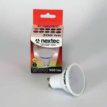 GU10 led-lamput Nextec on luotettava eurooppalainen tuotemerkki joka tarjoaa laajan valikoiman led-tuotteita kilpailukykyiseen hintaan.