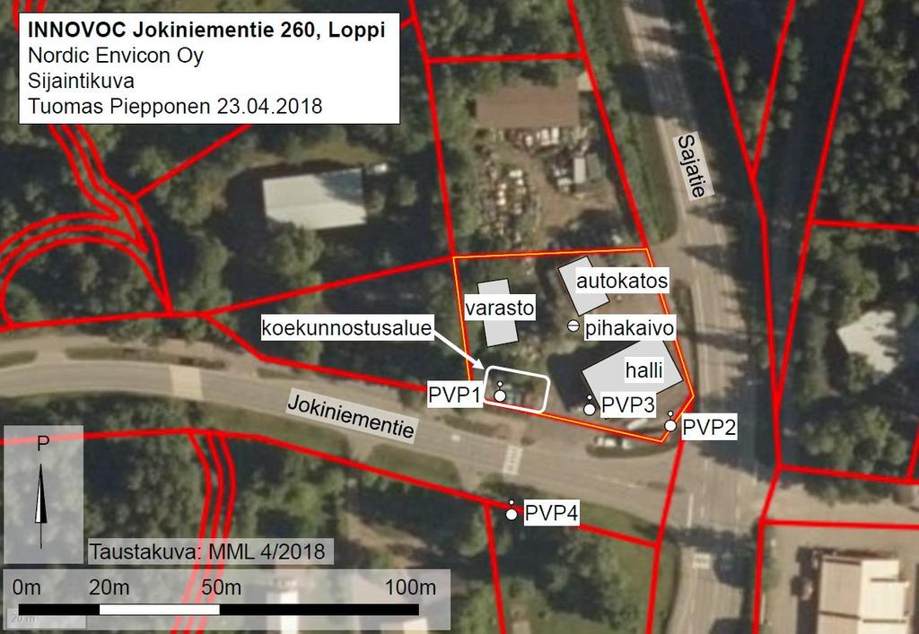 4), minkä perusteella kulkeutumista on arvioitu tapahtuneen.