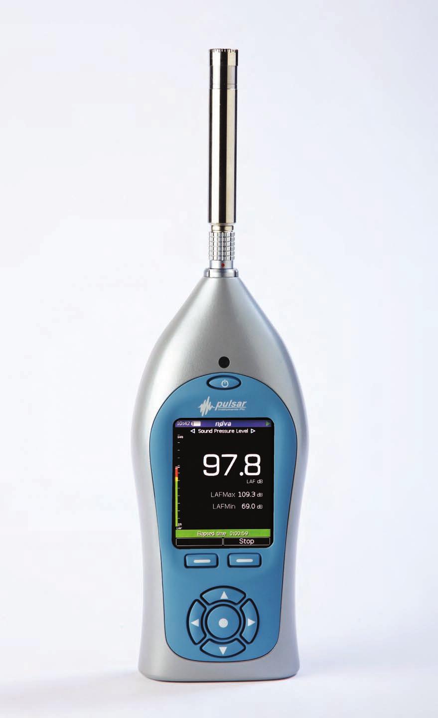 Malli 42 (Luokka 2) Perustason äänitasomittari IEC 61672-1:2013 vastaavat äänitasomittarit Edullinen valinta Luokan 1 tai 2 SPL laitteeksi OLED heijastumaton näyttö Nopea kalibrointi tarkkoihin ja