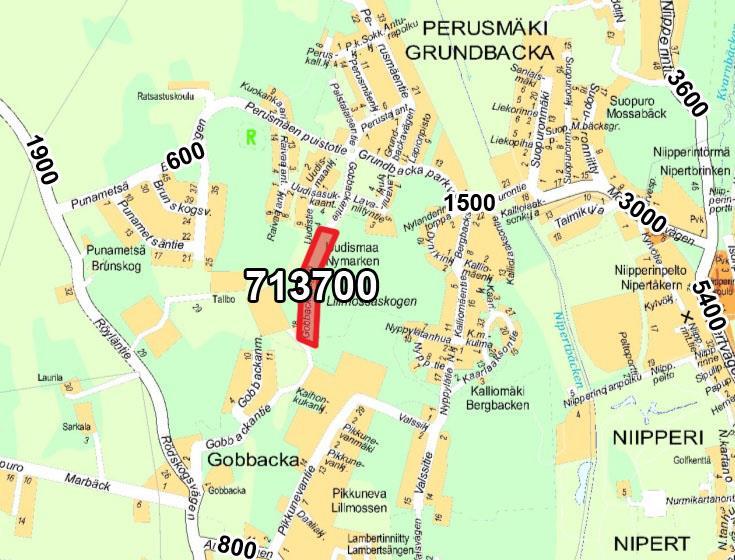 10 (23) 2.2.3 Rakennettu ympäristö Maankäyttö Suunnittelualue on pääasiassa rakentamaton. Alueella on vanha tienpohja.