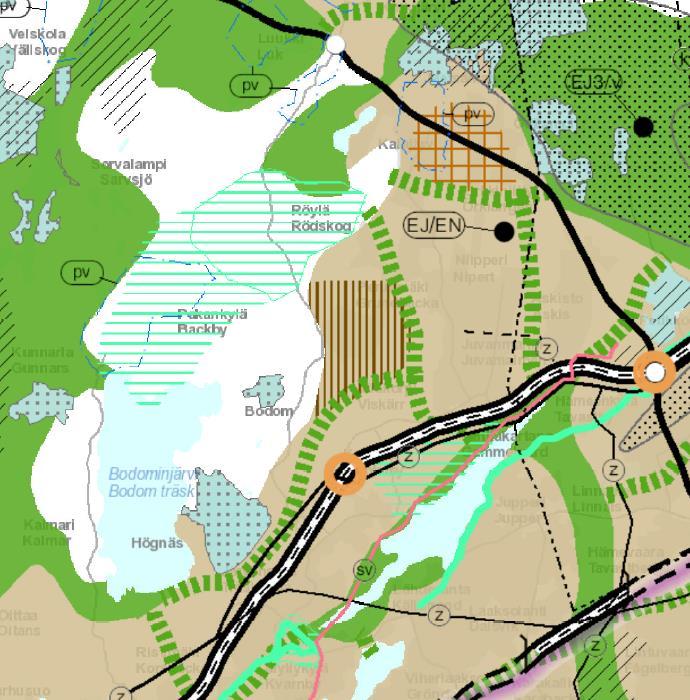 6 (23) Kuva: Ote Uudenmaan maakuntakaavojen yhdistelmästä. Vireillä oleva: Uusimaa-kaava 2050 kokoaa yhteen kaikki maankäytön keskeiset teemat, jotka tulee ratkaista maakuntakaavalla.