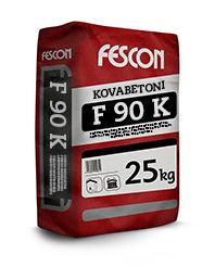 Fescotop F90K Kovabetoni 10 / 14 FESCOTOP F90K KOVABETONI Päivitetty 22.8.2019 Tulostettu 2.11.