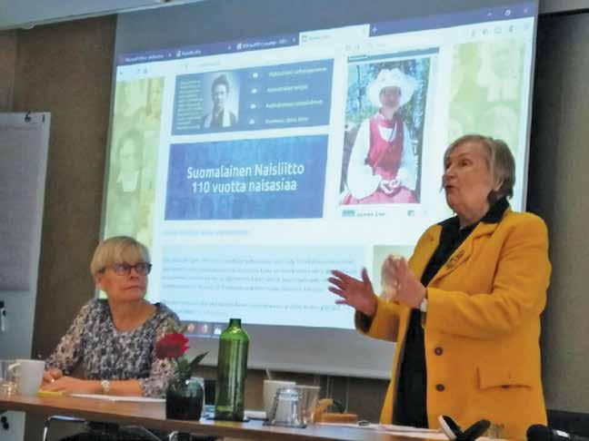 Suomalaisella Naisliitolla oli tänä vuonna vain yksi Minna Canth -seminaari. Sen järjesti Jyväskylän osasto, joka oli valinnut tapahtumaan ajankohtaisen teeman: naisyrittäjyyden.