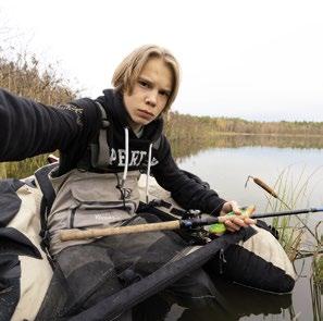 Omat suosikkini somessa ovat Mika Vornanen ja Stefan Trumstedt. Heitä seuraan, koska he kalastavat samoja kalalajeja, joiden pyytämisestä pidän itsekin.