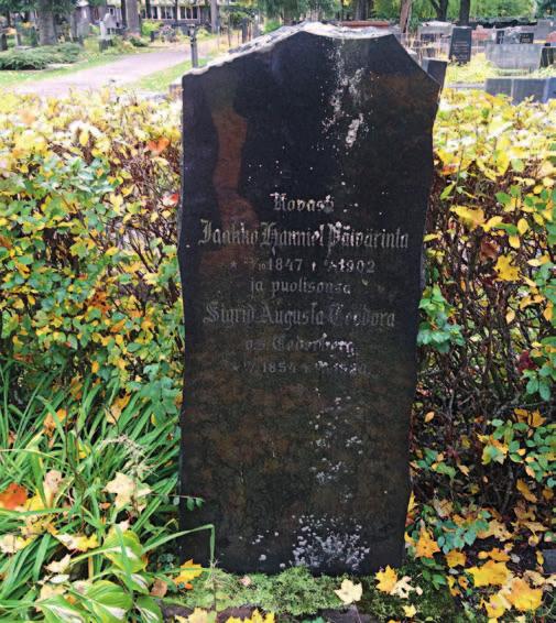 48 Päivärinnan hauta Rovasti Jaakko Hanniel