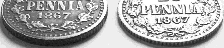Aidot hopeiset 25-penniset painavat 1,27 grammaa, mutta Kiinan tekeleiden paino on luokkaa 1,8 2,1 grammaa.