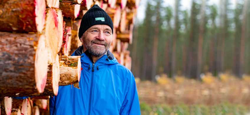 Metsänomistus elinkeinona Sodankylän Kelujärven kylässä asuva Kauko Norberg on harjoittanut yhteistyötä Keiteleen kanssa siitä asti, kun Keitele Forest aloitti toimintansa Lapissa, ja ensimmäiset