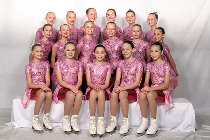 Chicas Del Amor Riihimäen Jäätaiturit Luistelijat: Tessa Pohjantähti, Anni Niiranen, Ilona Mikkonen, Anette Selin, Janina Vuorenmaa, Malla Tamminen, Emma Laakso (C), Eeva-Maria Viitaila, Mathilda