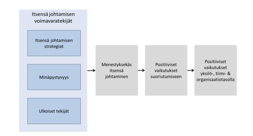 Itsensä johtamisen voimavaratekijät* 16 * Talvio-Röhr T.