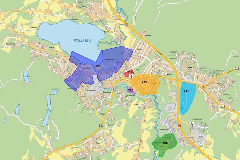 5. I PRIORITEETIN ASEMAKAAVAHANKKEET 2021 I PRIORITEETIN ASEMAKAAVAHANKKEET 2021 208 PUHDISTAMONTIE 214 KORTTELI 33 221 POLARIN PIENTALOALUE 225 KANNAS JA MASSAKOSKI 226 JOKIPUISTO 228 NAHKURINKUJA