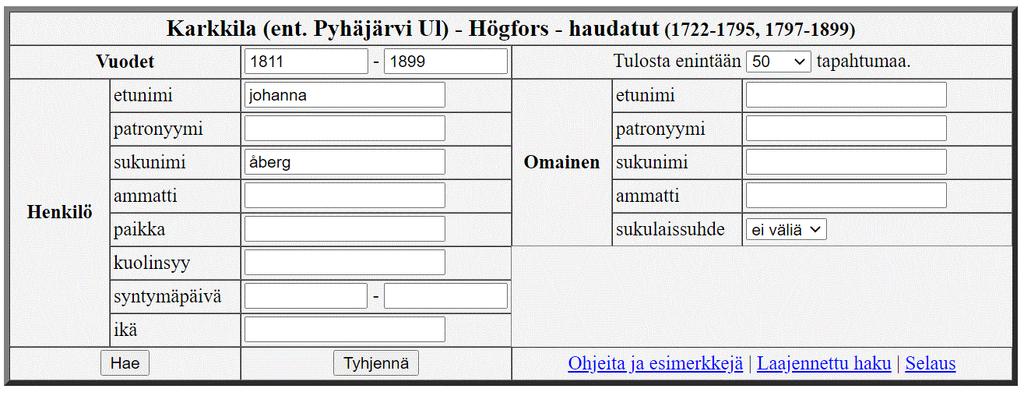 Valitse srk, Karkkila, Valituista 3.