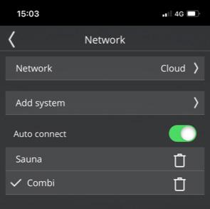 RU Облако Панель управления Elite Free предварительно зарегистрирована для подключения к облаку. Скачайте приложение из магазина Apple Appstore или Google Play.
