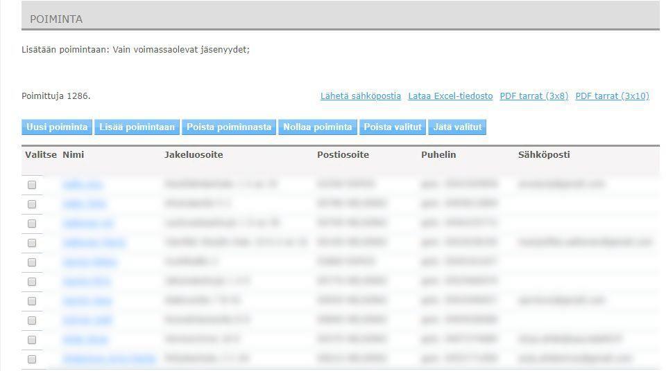 11 (21) 11. Jotta puhelinnumerot saa Killasta Aimoon, täytyy ne ladata omalle tietokoneelle ensin Excelmuodossa. Klikkaa Lataa Excel-tiedosto. 12. Avaa juuri lataamasi Excel-tiedosto.