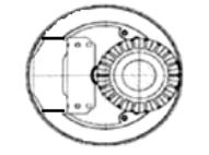 Eksentrinen eli epäkeskinen (vas.) ja konsentrinen eli samankeskinen (oik.) magneettiroottori (Wang et al. 2013, s. 242-248).