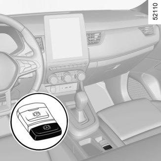 AUTOHOLD-TOIMINTO Kun ajoneuvo on pysähtyneenä (esim. liikennevaloissa, risteyksessä, ruuhkassa), toiminto kytkee jarrut, vaikka kuljettaja on vapauttanut jarrupolkimen.