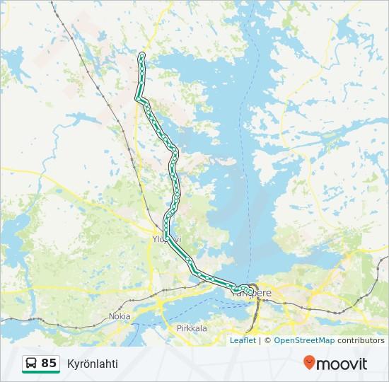 Kohde: Kyrönlahti 48 pysäkkiä NÄYTÄ LINJAN AIKATAULUT Keskustori Z Aleksis Kiven katu 18, Tampere Finlayson Satakunnankatu 24, Tampere Näsinpuisto Hämeenpuisto 7, Tampere Särkänniemi A Paasikiventie